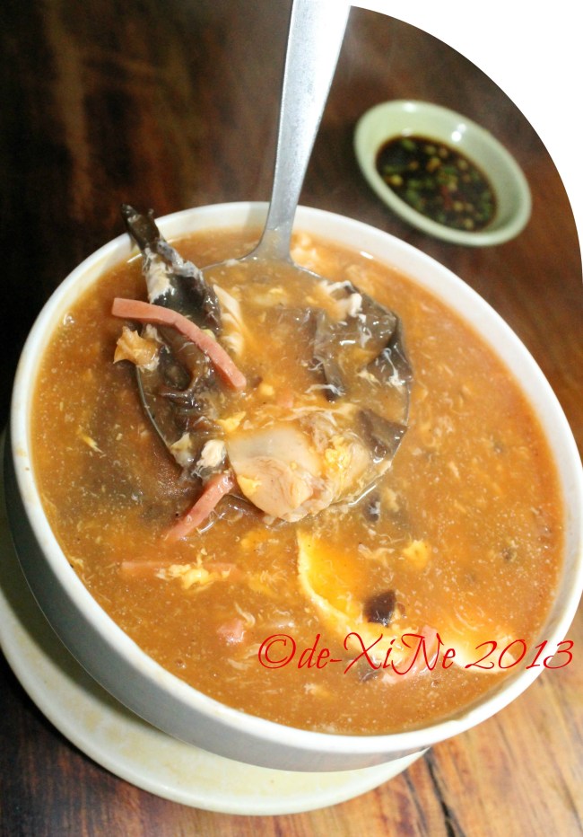 Axes Cafe and Panciteria shantong soup