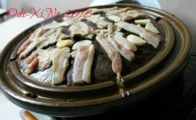 Wency's Restaurant samgyupsal/samgyeopsal