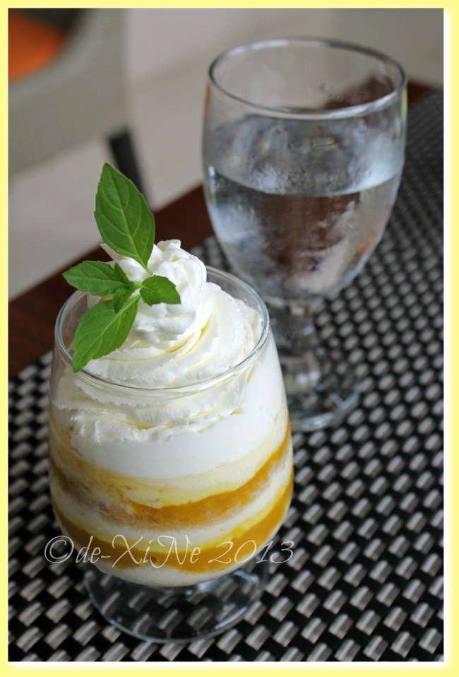 C Boutique Hotel mango trifle