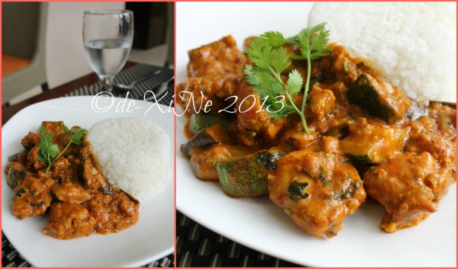 C Boutique Hotel chicken curry