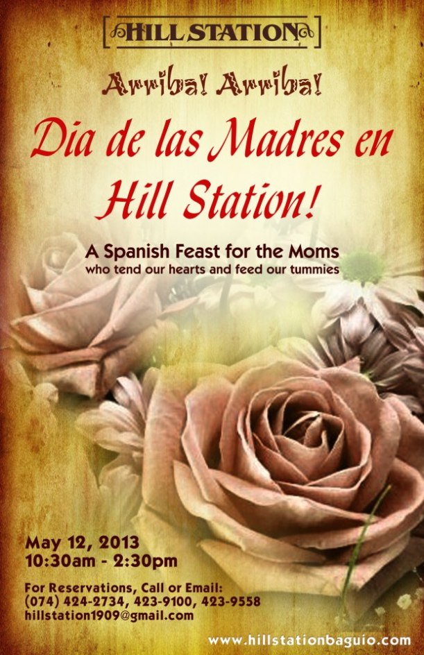 Hill Station mother's day lunch buffet special