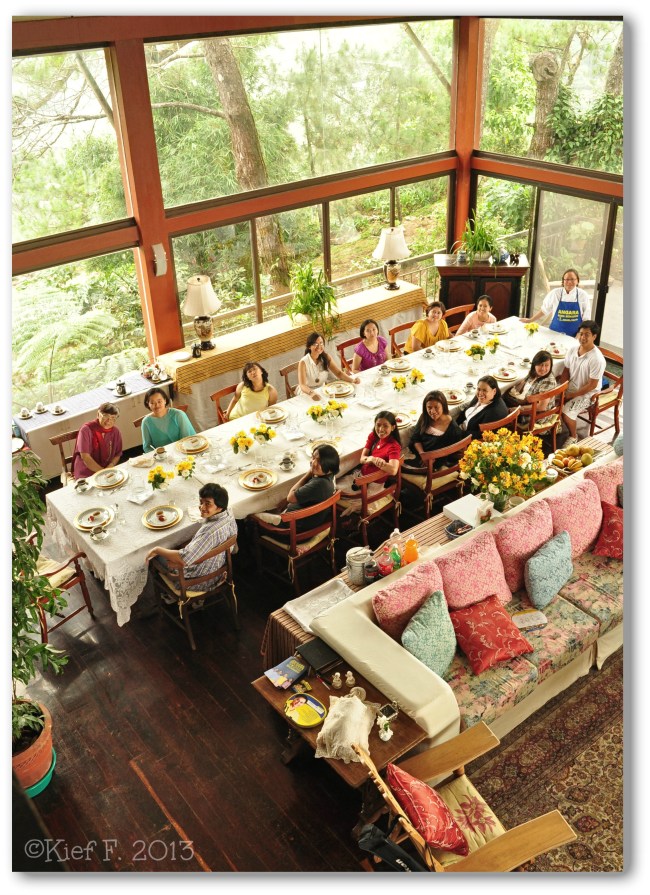 Mama's Table 2013 dining at Mama's Table