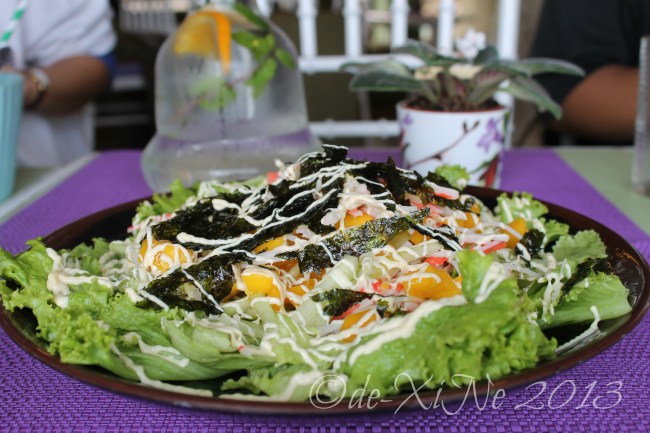 Sage Restaurant mango kani salad