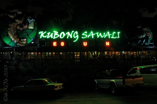 Kubong Sawali 2013 Kubong Sawali restaurant facade