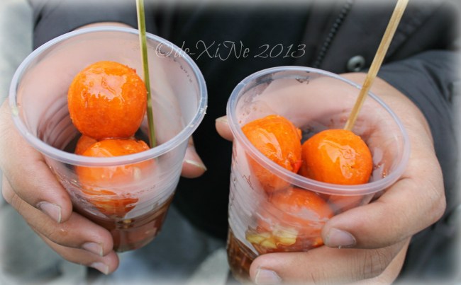 Bonifacio Street Baguio street food (tokneneng)