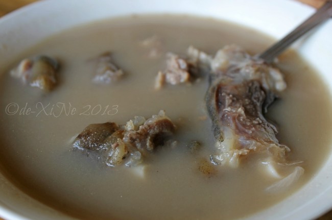 Ramos Kambingan and Seafood House Slaughter Compound sinampalukang kambing, goat in tamarind broth