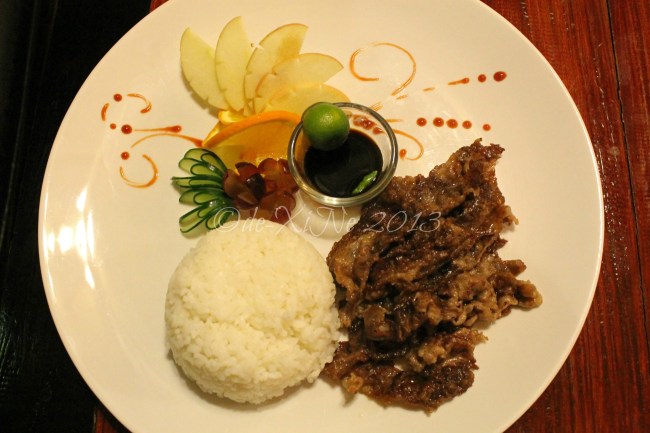 Secret Garden 2013 Secret Garden beef belly roast