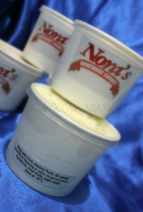 Nora's Homemade Sorbet 2013 Nora's Homemade Sorbet ... product details