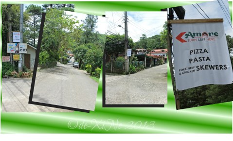 The road to Amare La Cucina