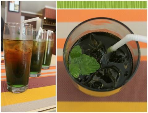 Amare La Cucina mint iced tea