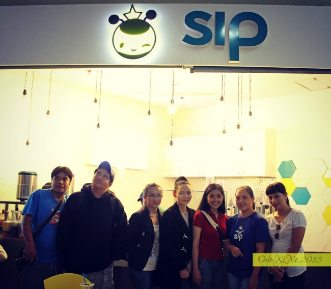 Cordillera/Baguio Bloggers at Sip Milk Tea Shop
