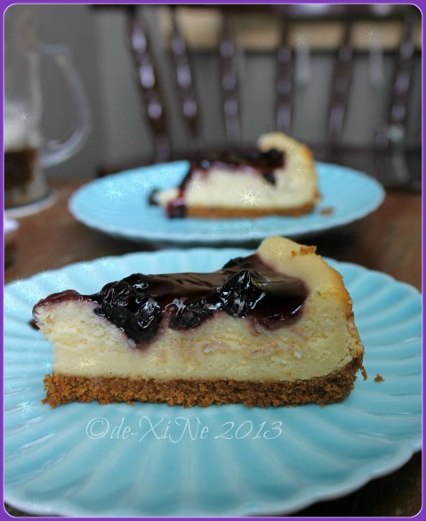 Cakes by Yda Baguio blueberry cheesecake