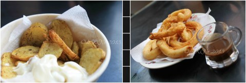 Cafe de Illustradoz Baguio snacks - old fashioned potatoes and churros con tsokolate