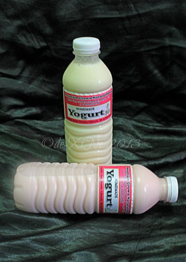 Mountain Grown Organic yogurt drink