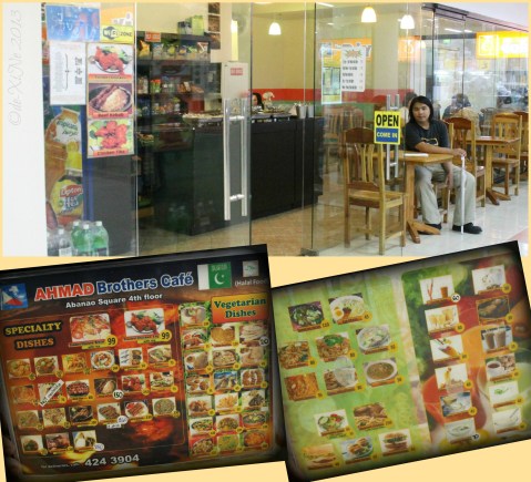Ahmad Brothers Baguio 2013 Ahmad Brothers Cafe and menu