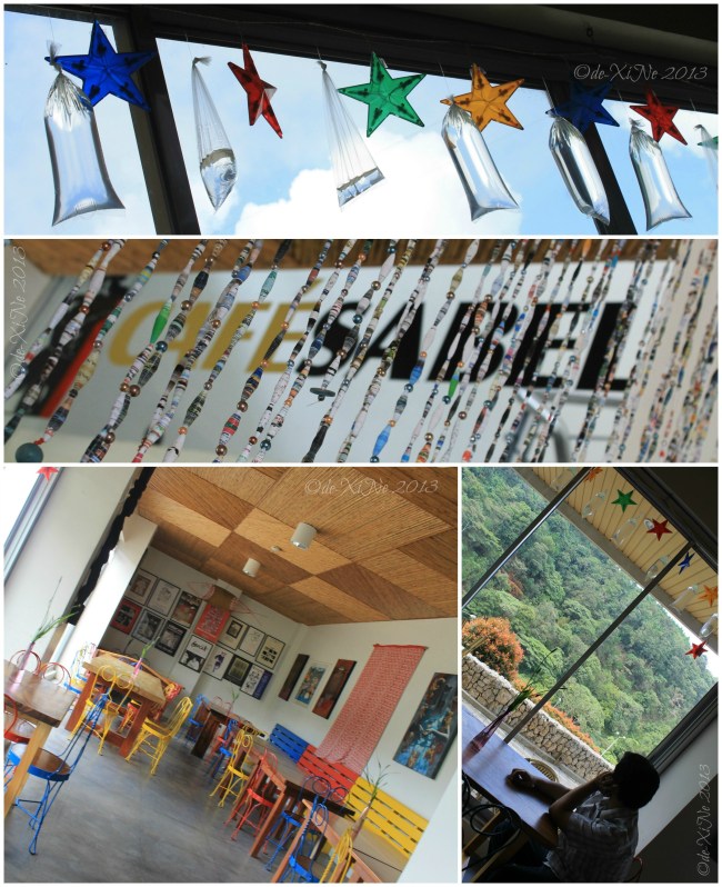 Cafe Sabel at BenCab Museum the scene at Cafe Sabel