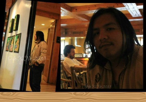 Twist at Forest Lodge Baguio 2013 While waiting for our orders at Twist at Forest Lodge Baguio