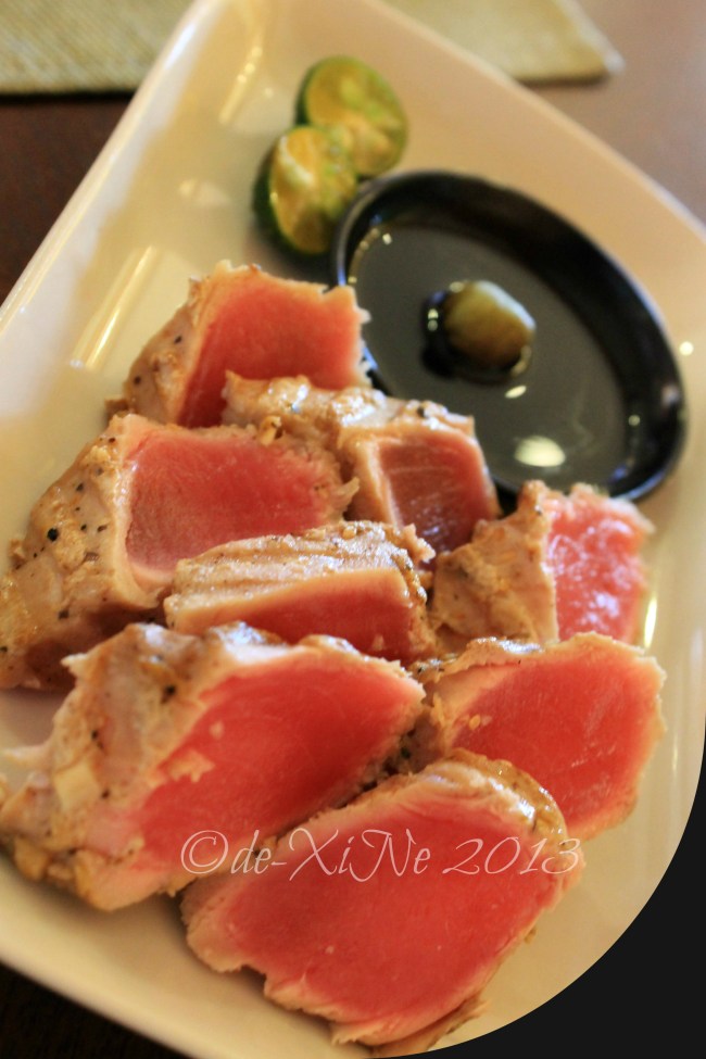 Twist at Forest Lodge Baguio 2013 Twist at Forest Lodge Baguio tuna tataki