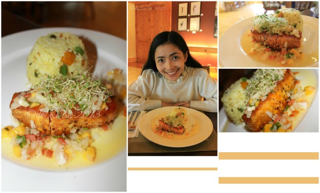 Twist at Forest Lodge Baguio 2013 Twist at Forest Lodge Baguio grilled salmon fillet and me