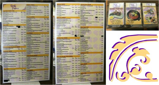 Rasa Pura Baguio menu