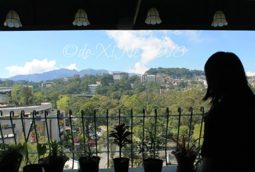 nostalgic view from La Comida de Antonio Ristorante Baguio 