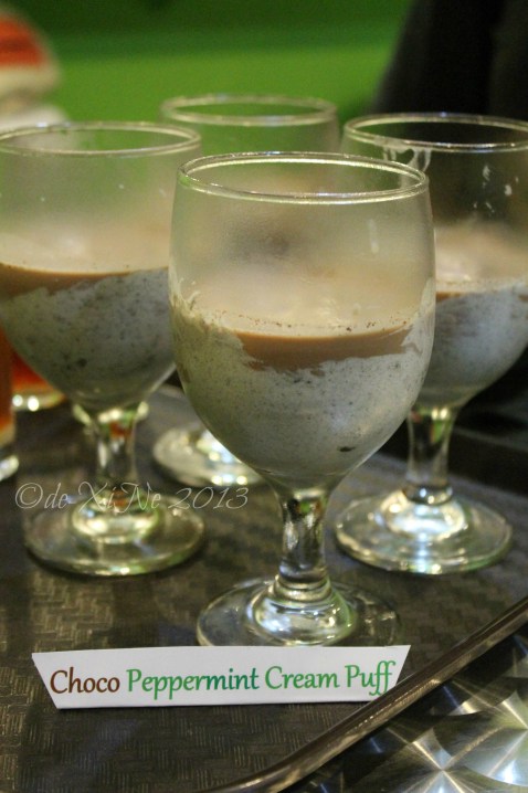 Cha Tien Milk Tea Shop Baguio choco peppermint cream puff