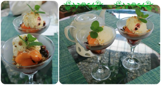 Mother's Garden and Cafe Baguio 2013 Mother's Garden and Cafe Baguio peach melba