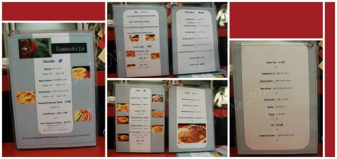 Yamashita Noodle House Baguio menu