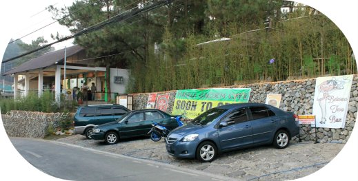 The whole expanse of Manna Garden Cafe 