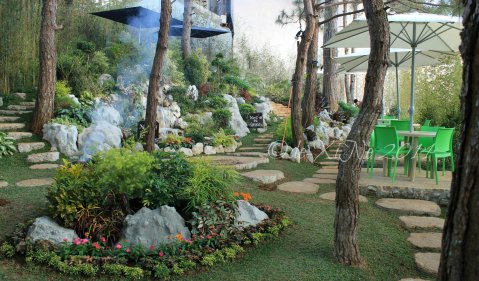 Manna Garden Cafe garden