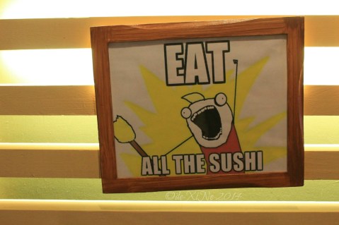 Baguio ZushiMe 2014 Eat all the sushi!