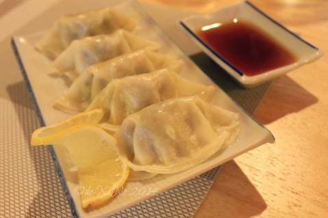 Baguio ZushiMe 2014 Vegetable gyouza 