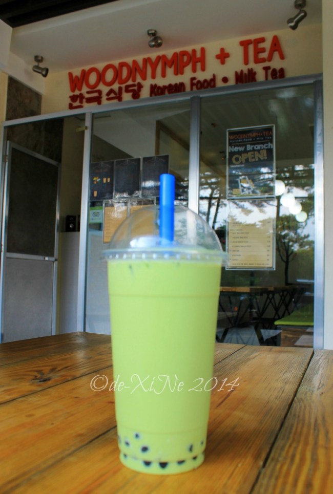 Woodnymph + Tea Baguio 2014 honeydew milk tea