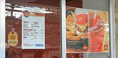Redbuggy Burgers Baguio 2014 menu