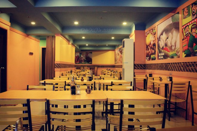 Binalot Baguio 2014 dining area, first floor
