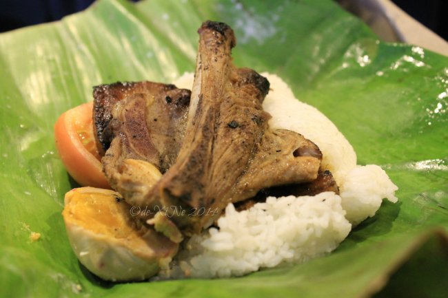 Binalot Baguio 2014 inihaw na baboy/grilled pork