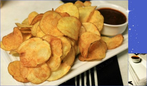 Reverie Resto Lounge Baguio 2014 potato chips