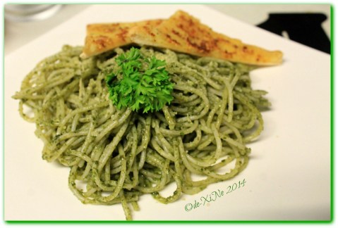 Reverie Resto-Lounge Baguio 2014 pesto pasta