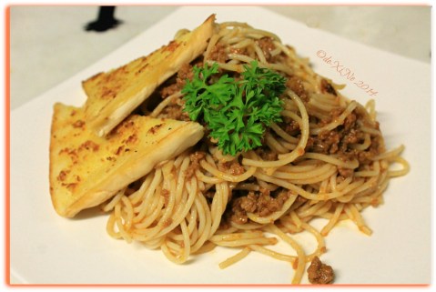 Reverie Resto-Lounge Baguio 2014 house bolognese pasta