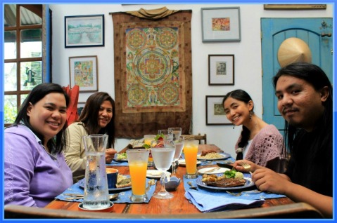 P3+1 lunch at Le Coq Bleu Baguio 2014