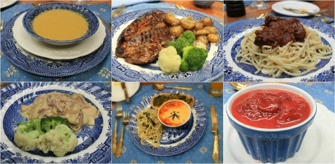Le Coq Bleu Baguio potato soup, lamb, beef ragout, fish, moussaka, trifle 2014