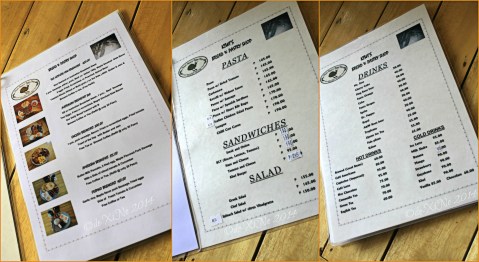 2014-07-28 Kiwis Bread and Pastry Shop Baguio menu