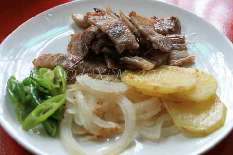 O Dong Tong Samgyeopsal House Korean Restaurant Baguio samgyeopsal set