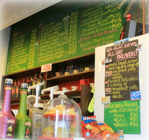 2014-09-13  Travel Sips Coffeeshop Baguio menu