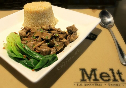 Melt Restaurant Baguio main entree Aussie tupa tim 