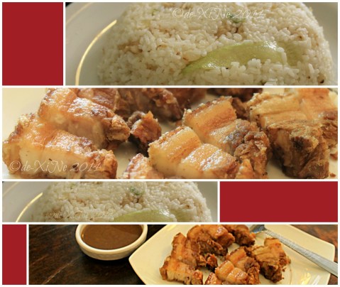 Mei Hwa Chinese Restaurant and Deli Baguio chicken lettuce fried rice and lechon Macau