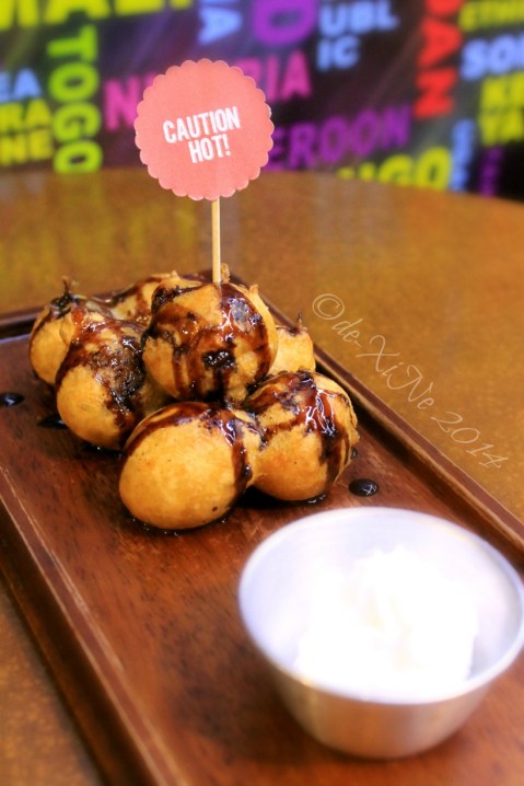 Escuela Restaurant+Cafe Baguio deep fried cookie bombs