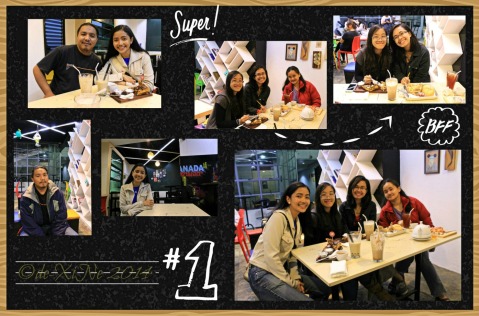 X and loved ones at Escuela Restaurant+Cafe Baguio 