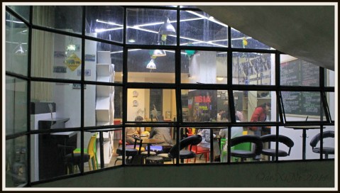  outside looking in Escuela Restaurant+Cafe Baguio