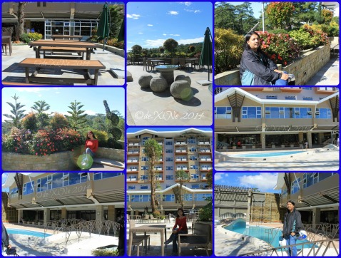 Elements at Newtown Square Plaza Hotel Baguio poolside
